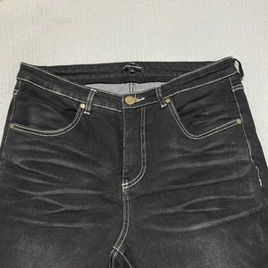 Universal standard bootcut black jeans